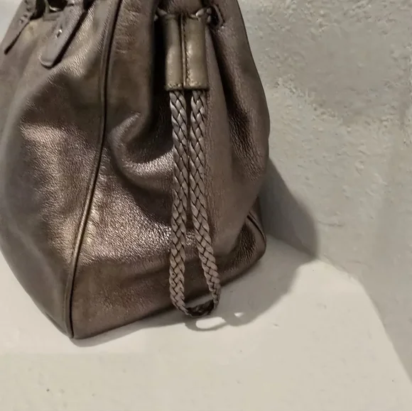 Salvatore Ferragamo Bronze Satchel Bag - Picture 15 of 16